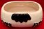 DAVIDS COOKIES BLACK AND WHITE CERAMIC PURSE COOKIE TRINKET JAR