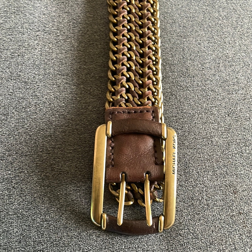 Michael Kors Genuine Leather Belt with Solid Brass hardware XL Vintage 90s Michael Kors | Accessories | Vintage Michael Kors Leather  main image 3