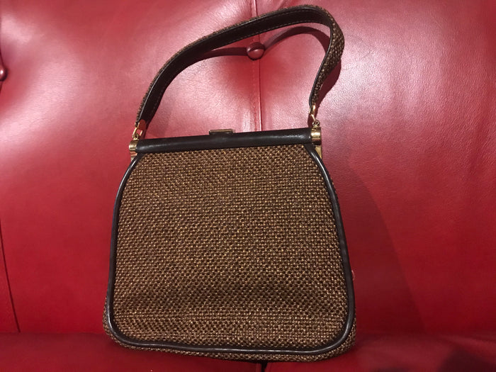 Vintage Julius Resnick (JR Florida) tapestry purse