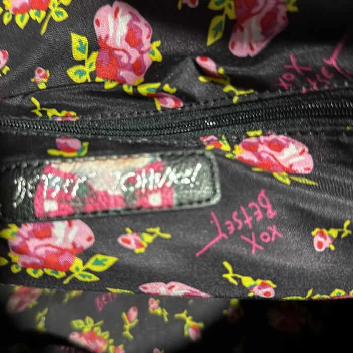 Betsey Johnson Nerdy Dog Doggie Yorkie Bowtie Backpack