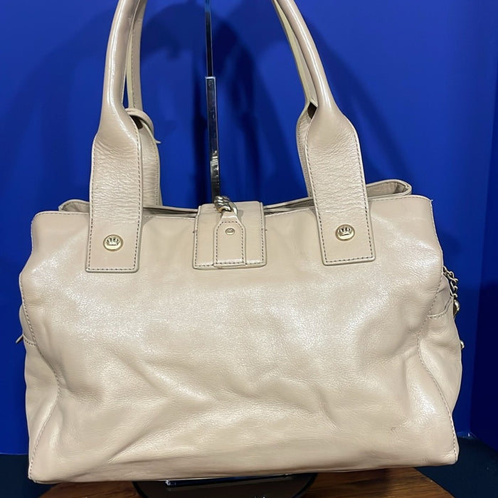 Juicy Couture Leather Satchel Handbag Bag RARE FIND