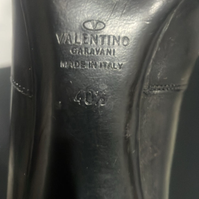 Valentino Garavini Black Knee Boots