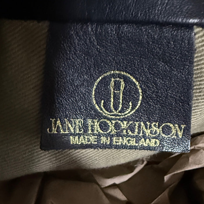 Jane Hopkinson Black Leather Shoulder Big (1989)