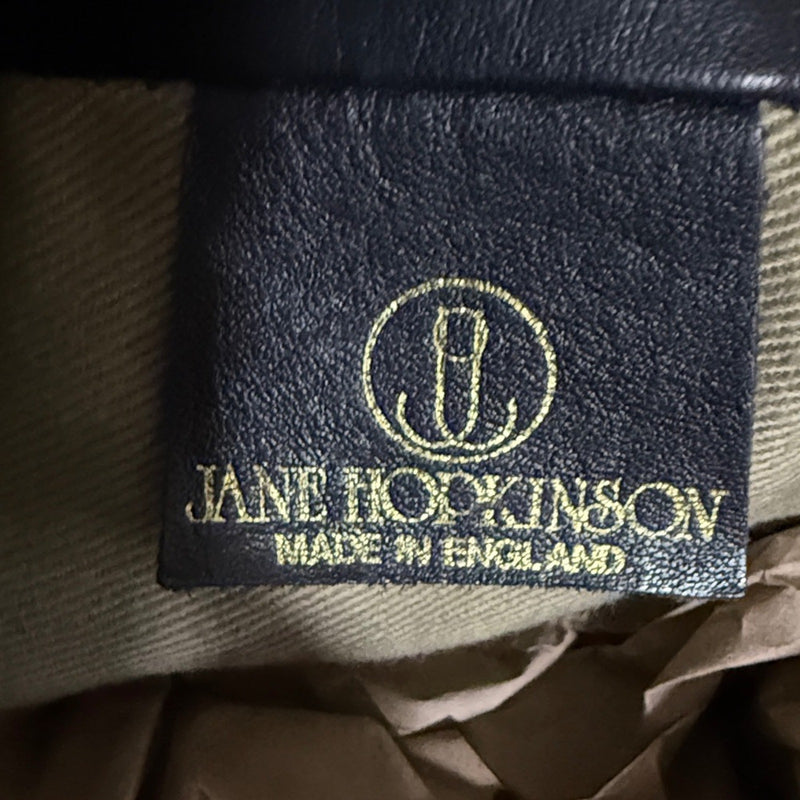 Jane Hopkinson Black Leather Shoulder Big (1989)