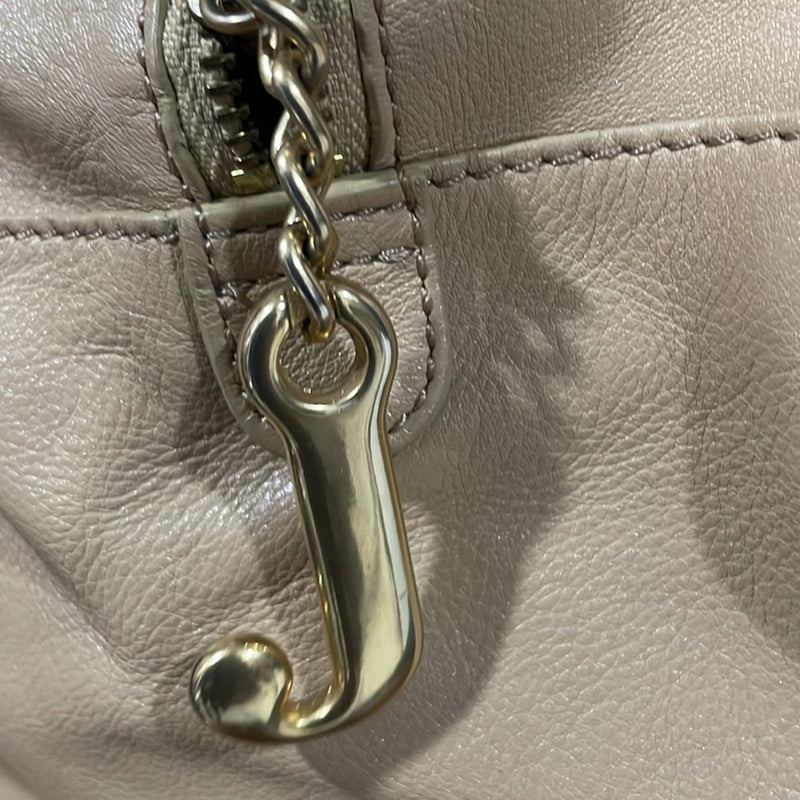 Juicy Couture Leather Satchel Handbag Bag RARE FIND