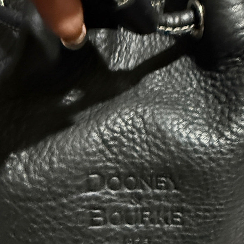 Vintage Dooney Bourke Leather Bucket Bag Pebbled Leather w dustbag