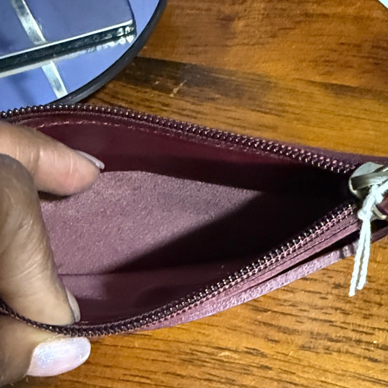 MOORE & GILES SMALL LEATHER ENVELOPE NWT