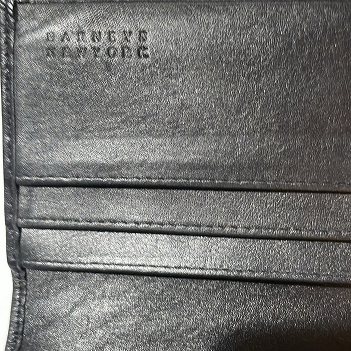Barney’s New York black leather women’s wallet