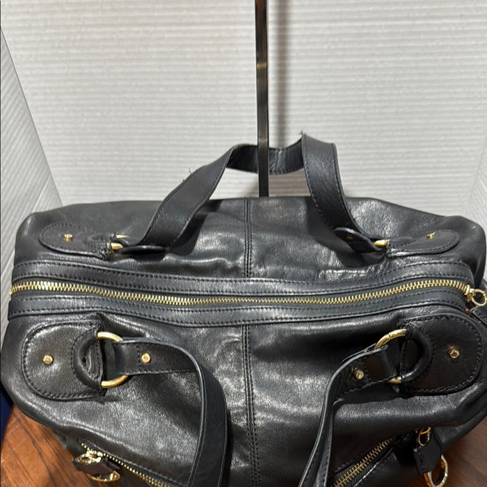 Ted Baker Black Leather Shoulder Bag
