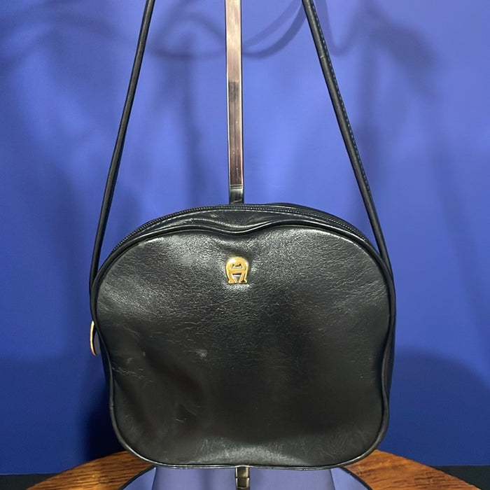 Vintage Etienne Aigner bundle small crossbody bag with lipstick case w/mirror