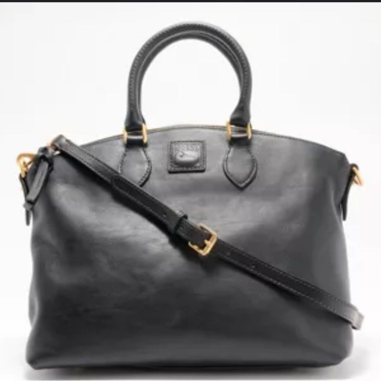 Dooney & Bourke Dillen II Satchel w/ Dust bag and Crossbody Strap