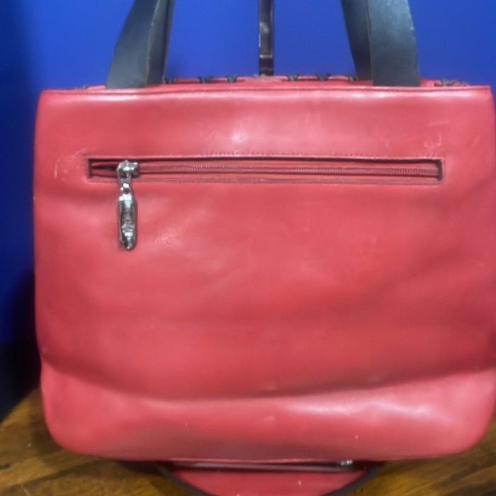 Graffe leather handbag
