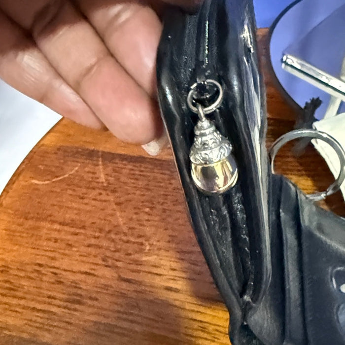 Brighton Black Croc-Embossed Women's Wallet