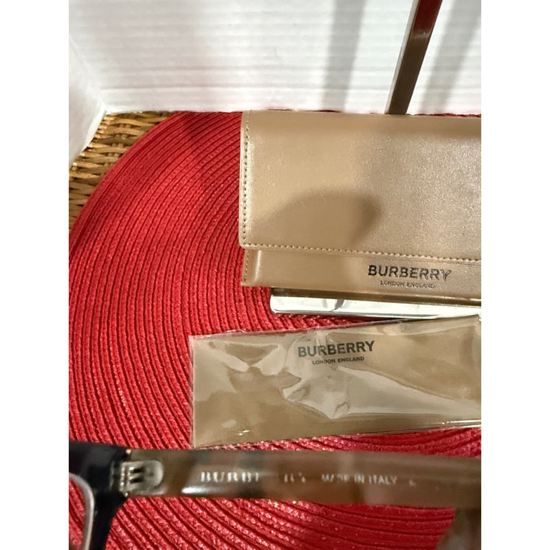 Burberry Eyeglasses and Case with Glasscleaner