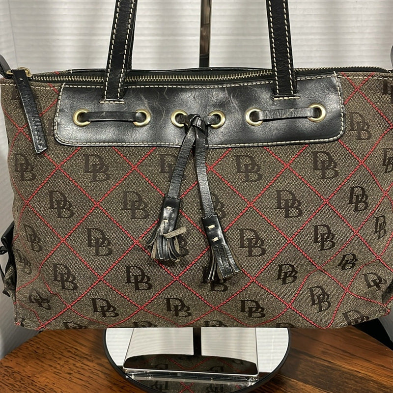 Dooney & Bourke Purse Handbag Logo All Over Print