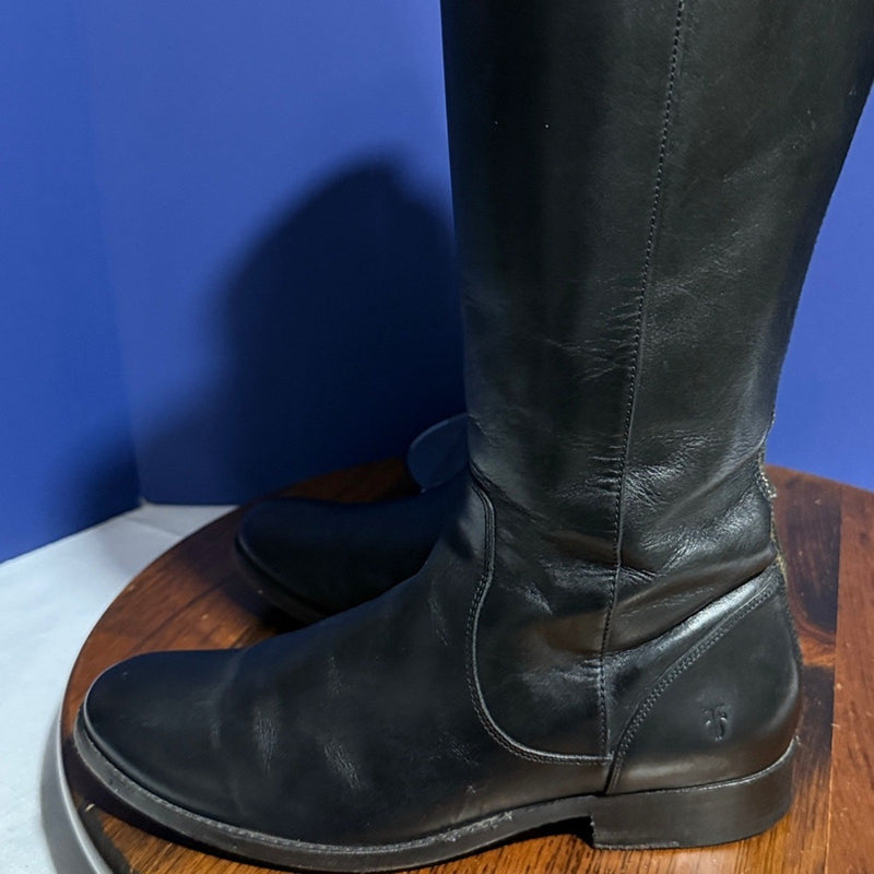 Frye Melissa Stud Back Zip Knee High Boots
