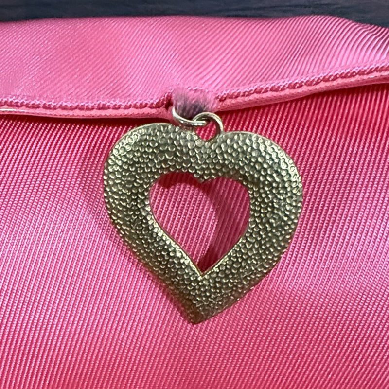 YSL Yves Saint Laurent Paris Make-Up Pouch Coral