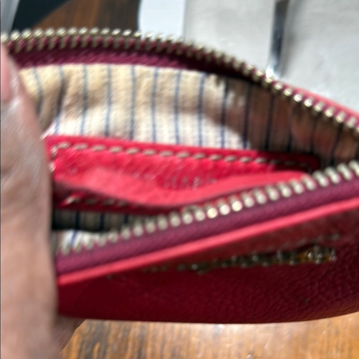Marc by Marc Jacobs Red Leather Wallet