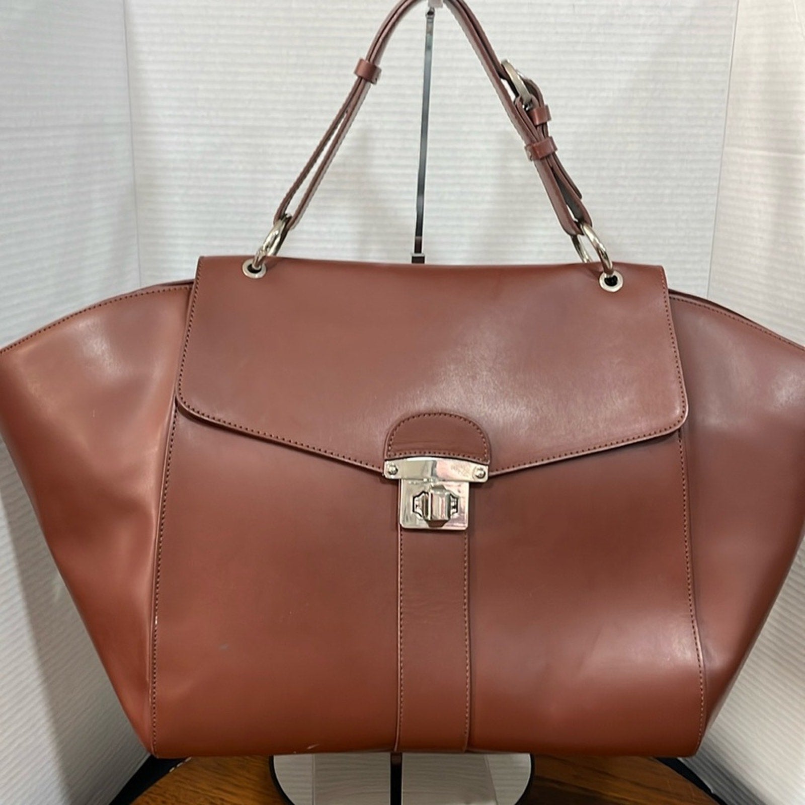 Alberto di Canio leather sachel