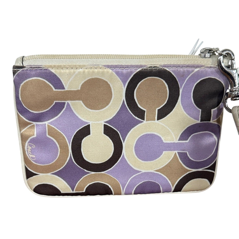 Coach Multicolor Patterned Wristlet