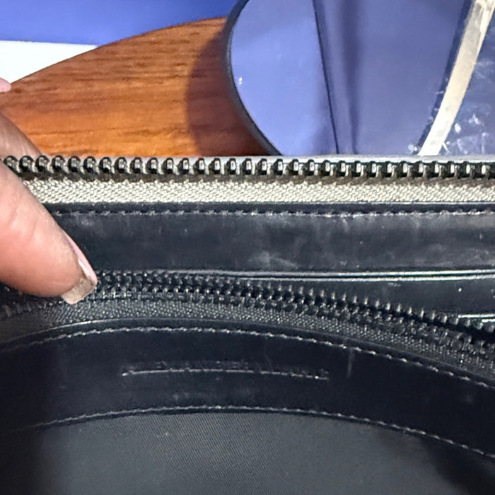 Alexander Wang Pebbled Leather Long Wallet Clutch