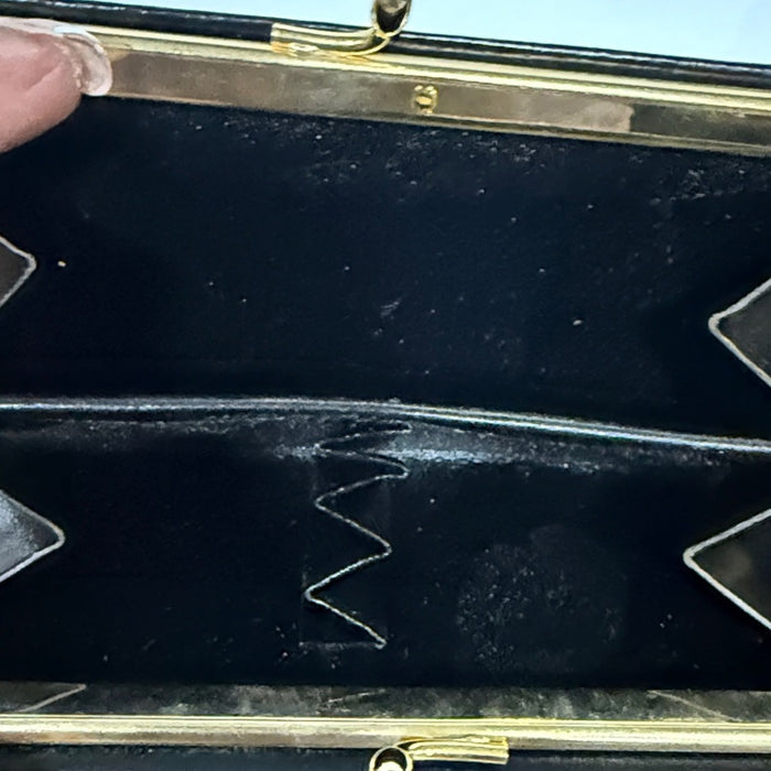 Chic Black Leather Wallet