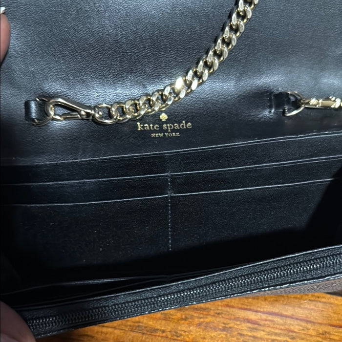 Kate Spade Milou Mulberry Street Black  Clutch/ Wallet/ Wristlet