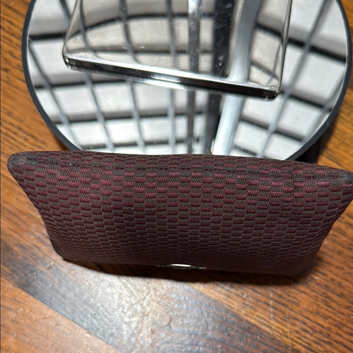 Coach Corner Zip Wristlet In Legacy Jacquard