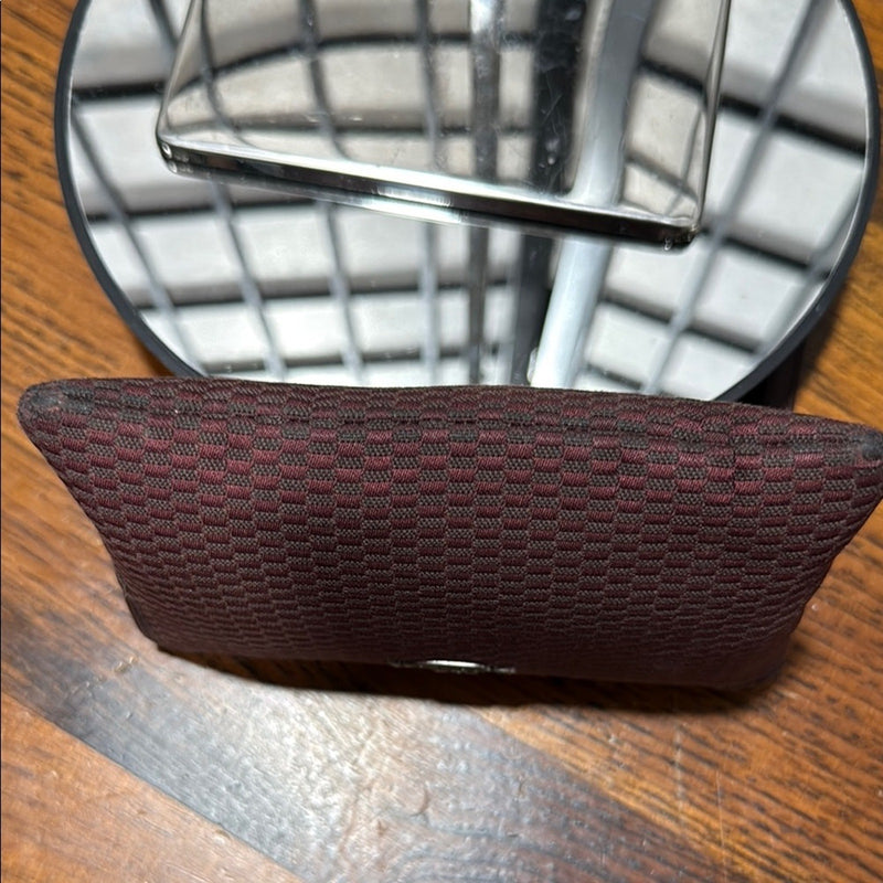 Coach Corner Zip Wristlet In Legacy Jacquard
