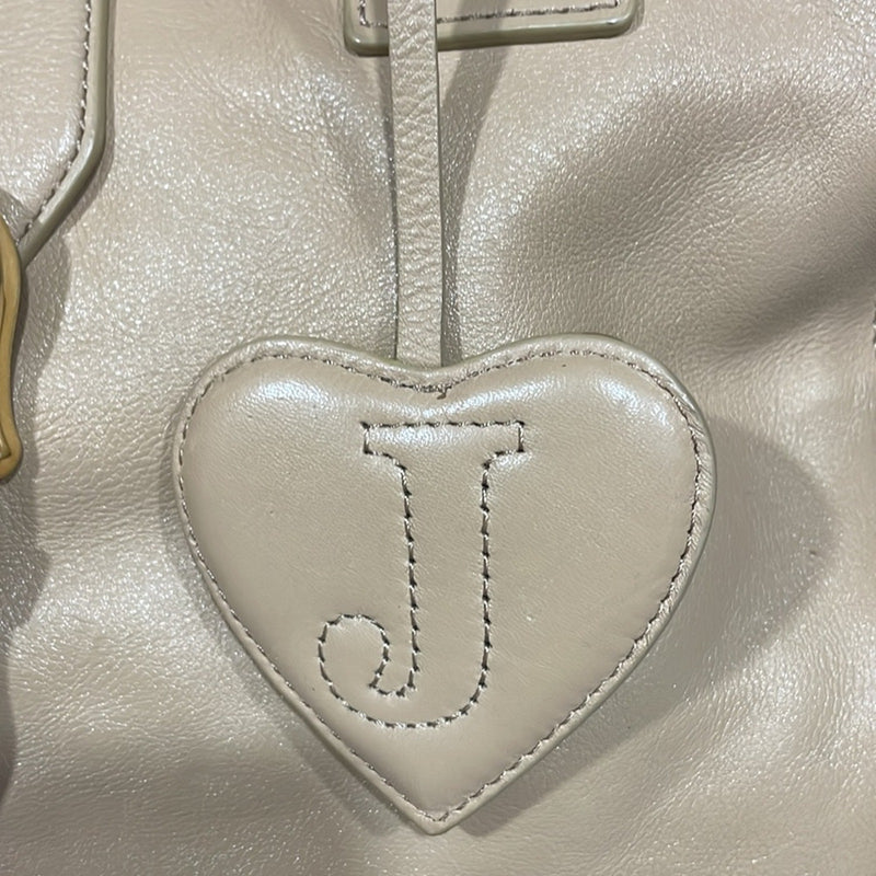 Juicy Couture Leather Satchel Handbag Bag RARE FIND