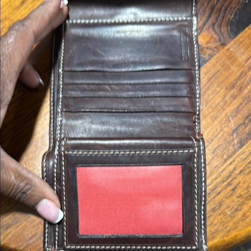 Dooney & Bourke Tan and Black Wallet