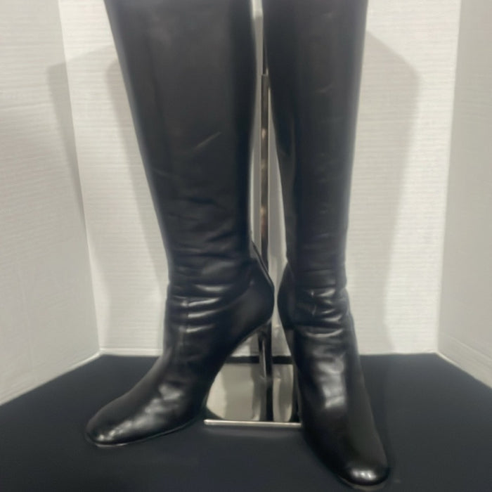 Valentino Garavini Black Knee Boots