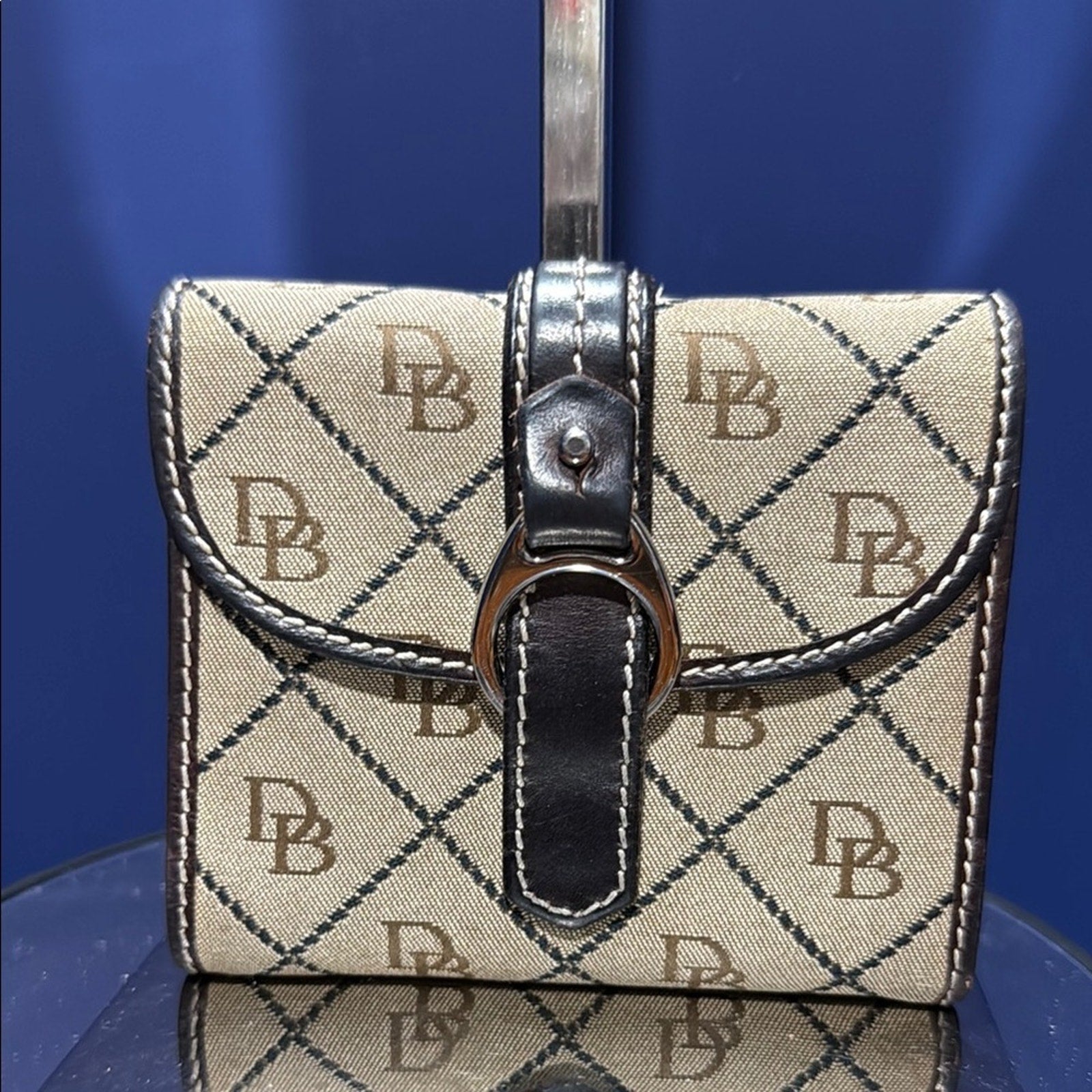 Dooney & Bourke Tan and Black Wallet