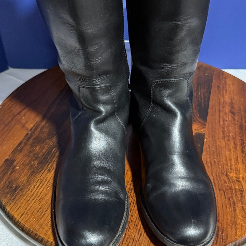 Frye Melissa Stud Back Zip Knee High Boots