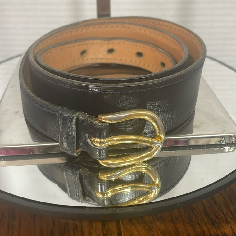 Vintage Hermes leather belt