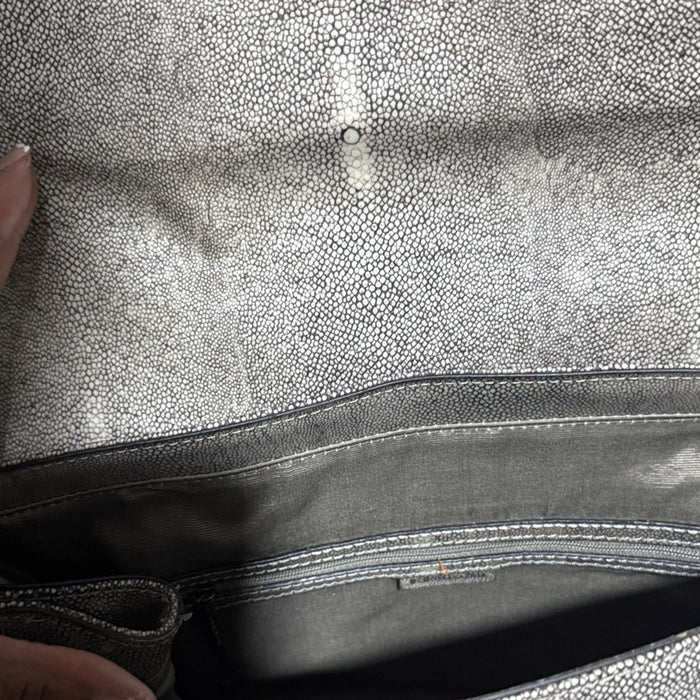 BCBG Faux Stingray Satchel