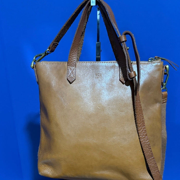 Madewell Transport Small Tote Crossbody Bag Brown
