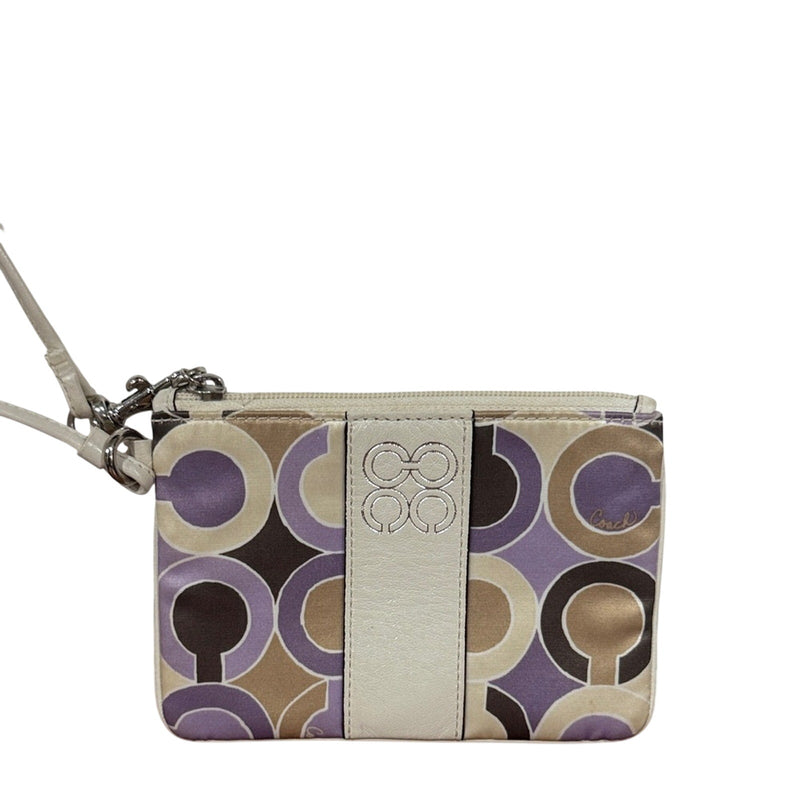 Coach Multicolor Patterned Wristlet