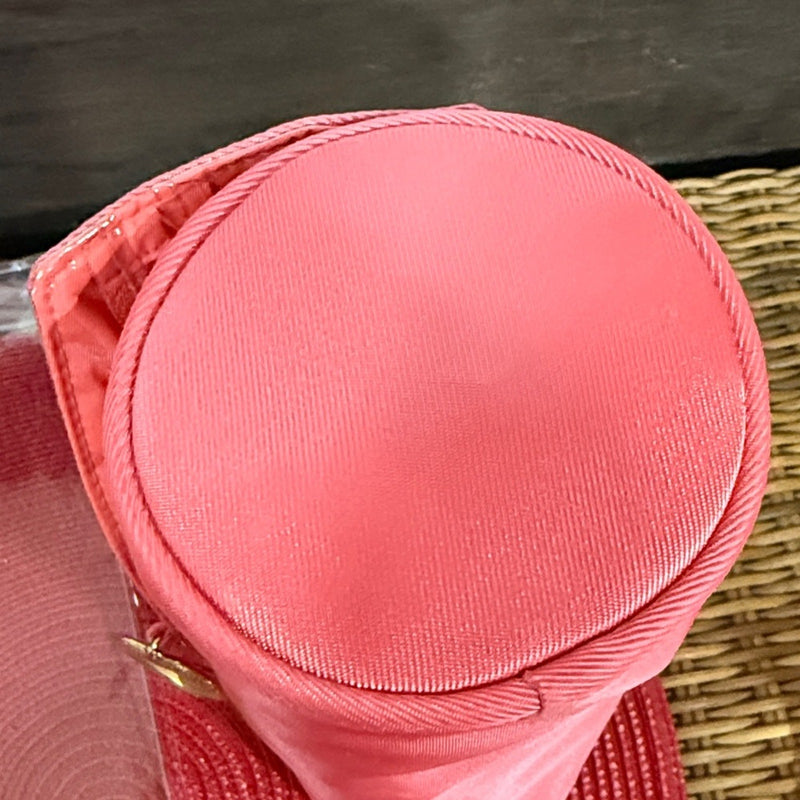 YSL Yves Saint Laurent Paris Make-Up Pouch Coral