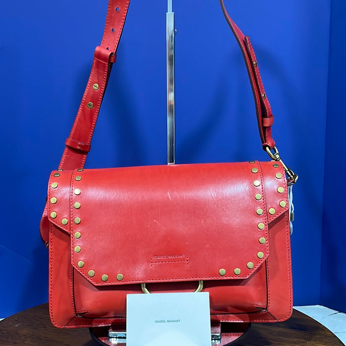 MASKIA By Isabel Merant leather shoulder bag