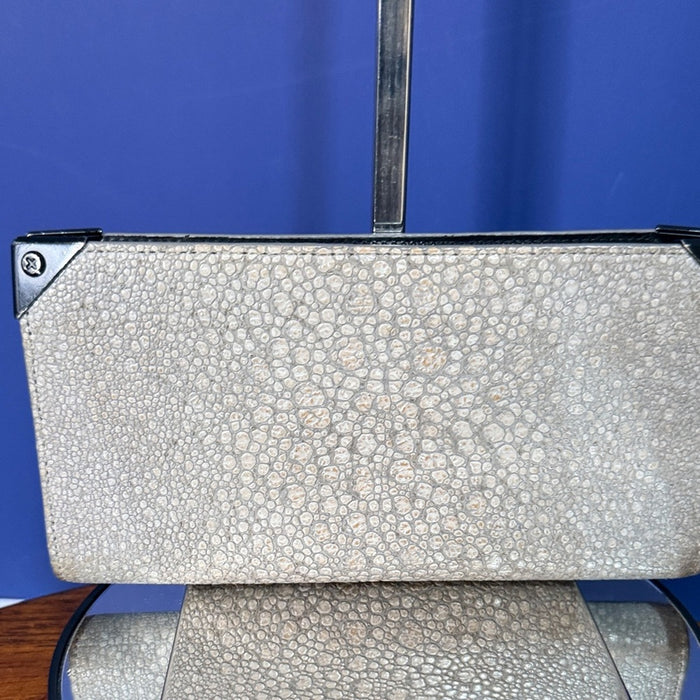 Alexander Wang Pebbled Leather Long Wallet Clutch