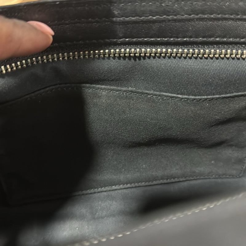 Coach Bleecher Leather Clutch.