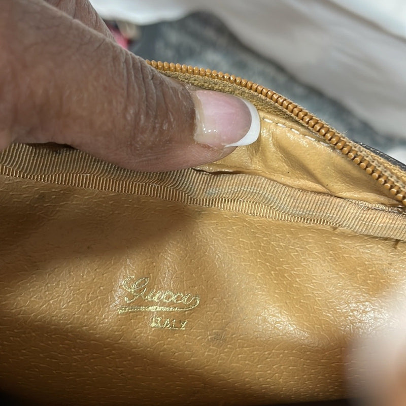Gucci Brown Micro GG Camera Bag/crossbody Vintage Bundle