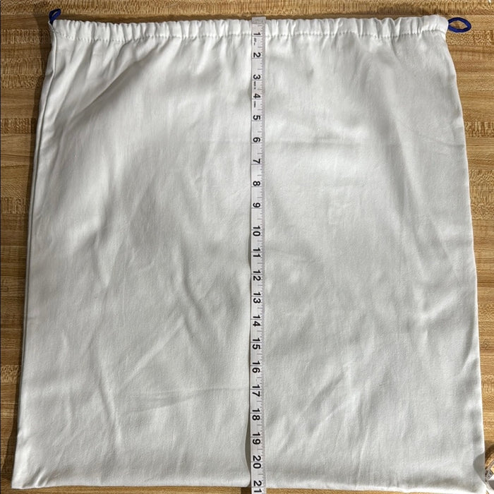 Burberry White Bag with Blue Knight Design