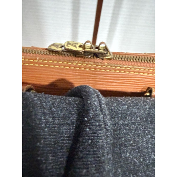 Louis Vuitton Tan Epi Alma Satchel W/Dustbag