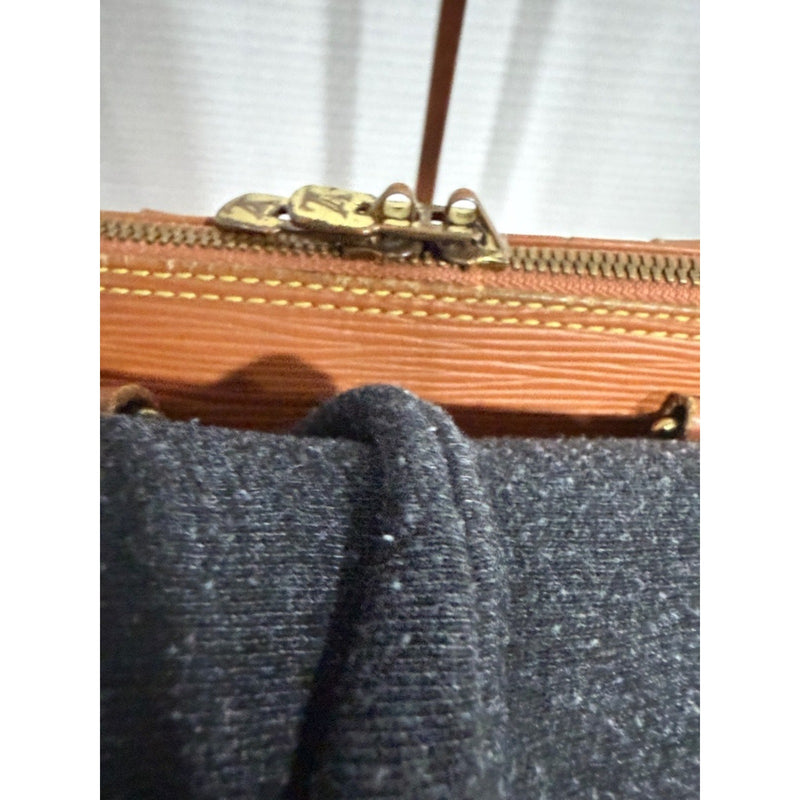 Louis Vuitton Tan Epi Alma Satchel W/Dustbag