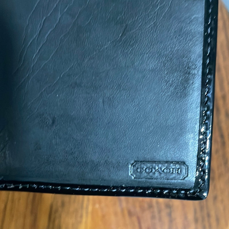 Coach Signature Passport Wallet