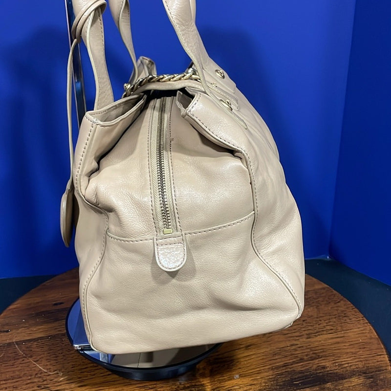 Juicy Couture Leather Satchel Handbag Bag RARE FIND