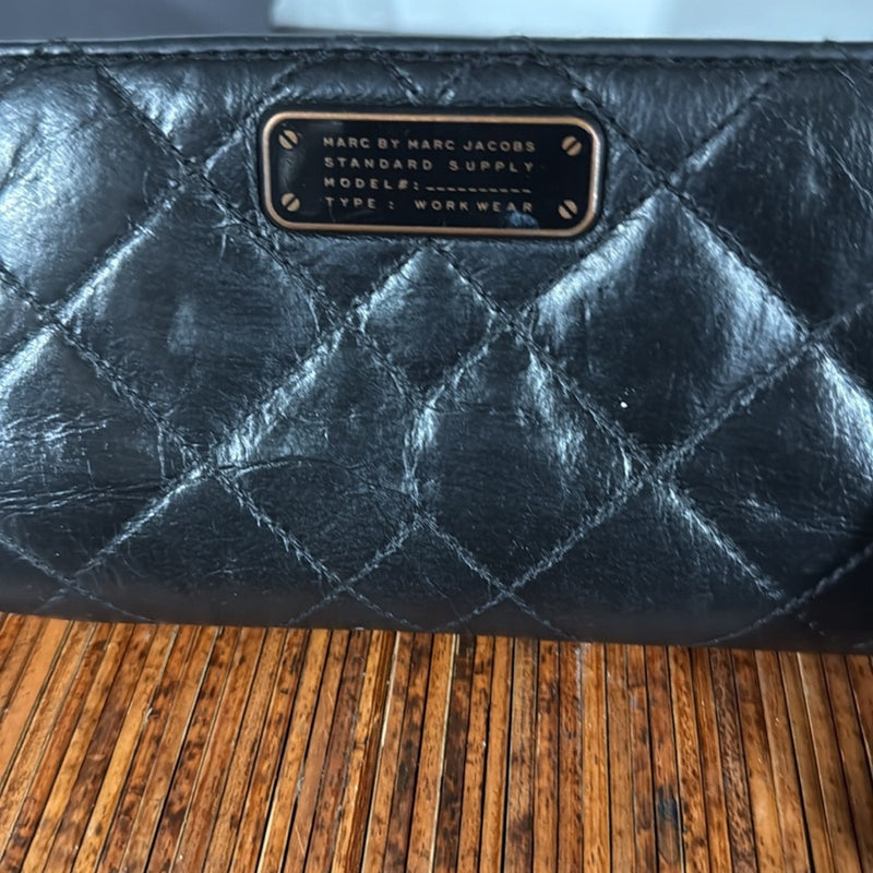 Marc Jacobs Black Leather Wallet