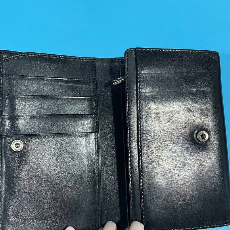 Fendi Bifold Wallet Black COA